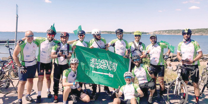 «دراجتي السعودية» تدعم الأطفال المصابين بالسرطان في طواف أوروبا 2018 