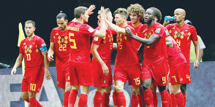  بلجيكا تأهلت للدور  نصف النهائي لمواجهة فرنسا