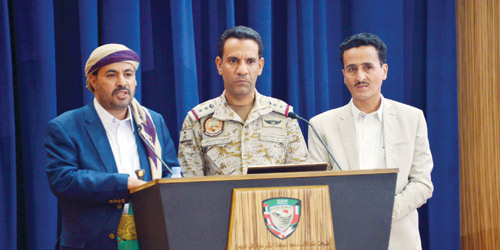 المنافذ الإغاثية في اليمن تعمل بالطاقة الاستيعابية بعدد 22 منفذاً.. المتحدث الرسمي باسم قوات التحالف: 