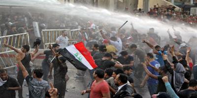 احتجاجات العراق تمتد إلى بغداد 
