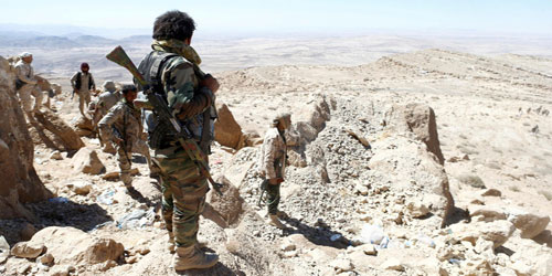 قوات الجيش أفشلت هجوما للميليشيا وتصدت لآخر وأجبرت الحوثيين على التراجع 