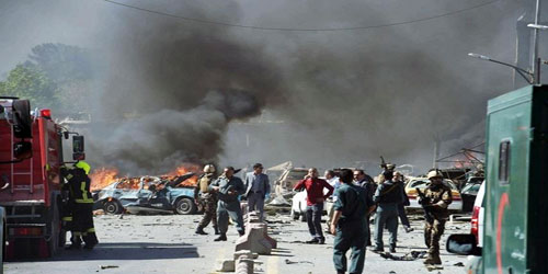 دوي انفجارات تهز العاصمة الأفغانية كابل 