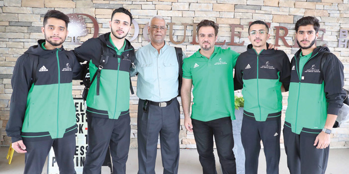  بعثة المنتخب السعودي المشارك في بطولة العالم للشباب