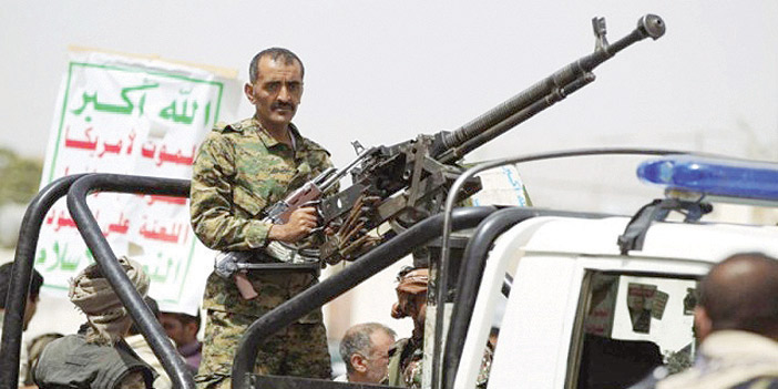  الميليشيات الحوثية الإيرانية في شوارع صنعاء بالسلاح الإيراني