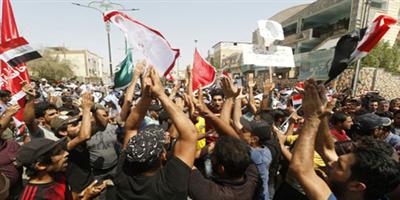 تواصل الاحتجاجات في جنوب العراق 