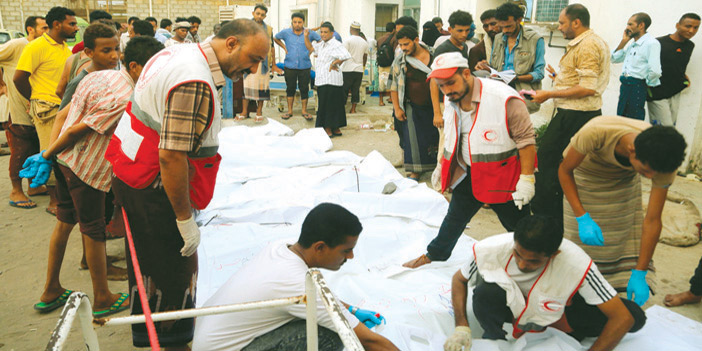  ضحايا مدنيين قتلوا في  هجوم المليشيا على مستشفى الثورة وسوق السمك