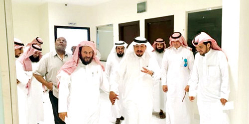 نائب أمين عام جمعية البر الدكتور الخالدي يزور فرع الجمعية بشمال الرياض 