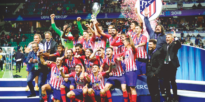   أتلتيكو مدريد استحق الفوز بكأس السوبر الأوروبية