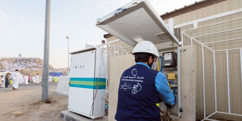 الحلول التقنية.. الوسيلة الأكثر نجاحاً لتغلب «السعودية للكهرباء» على الزحام في الحج 