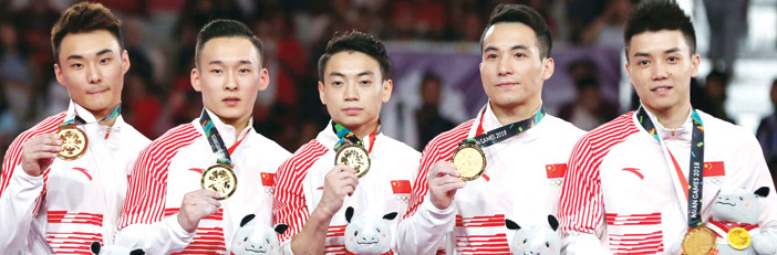  100 ميدالية للصين مرشحة للارتفاع