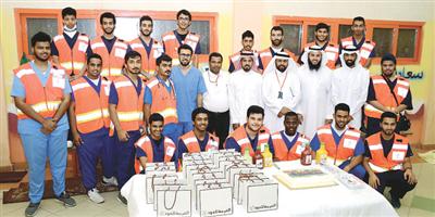 فريق جامعة الملك سعود التطوعي ينعش حاجتَيْن توقَّف قلباهما 