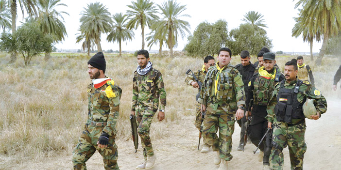  مجموعة أفراد من قوات الحشد الشعبي في العراق