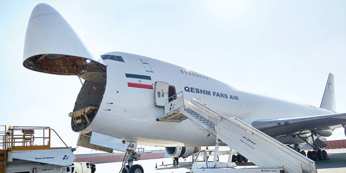  الطائرة الإيرانية التي هبطت في مطار بيروت