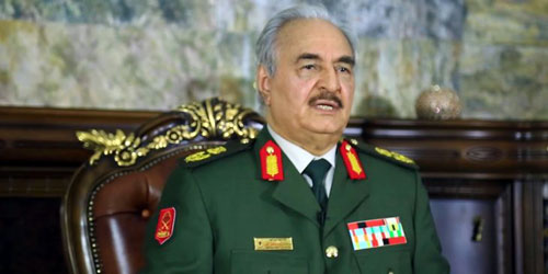 المشير حفتر: لاعلاقة للجيش الليبي بالأحداث في طرابلس 