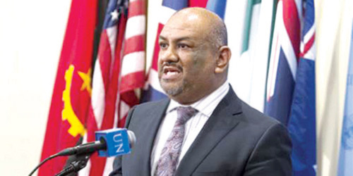 وزير الخارجية اليمني خالد اليماني