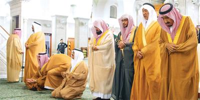 خادم الحرمين يزور مسجد قباء في المدينة المنورة 