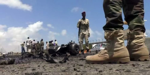 تفجير موكب للاتحاد الأوروبي بالصومال 