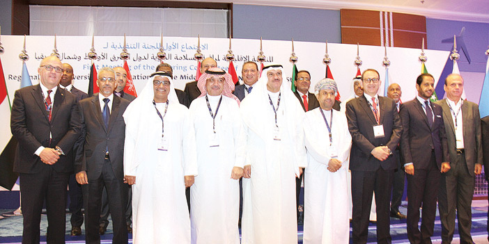  صورة جماعية لرؤساء هيئات الطيران في الشرق الأوسط وإفريقيا