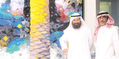 هيئة دبي للثقافة تقيم حالياً معرضاً استعادياً للفنان عبدالقادر الريس في معهد العالم العربي في باريس 