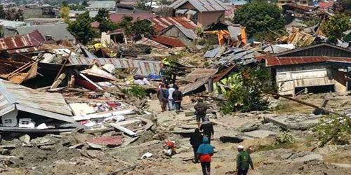 ارتفاع حصيلة ضحايا زلزالي إندونيسيا إلى 1763 شخصًا 