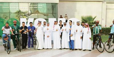 «سعود الطبية» تحارب السمنة بـ«الدراجات الهوائية» 