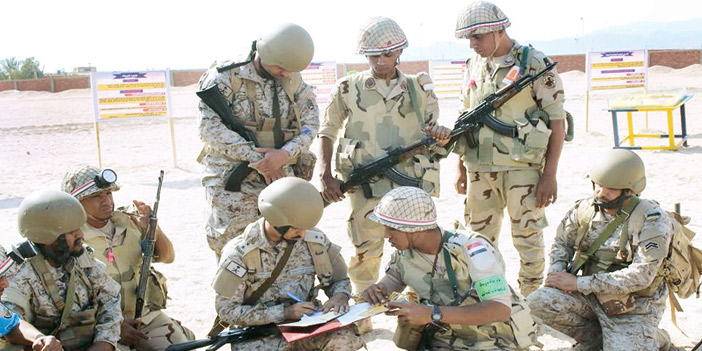 تواصل فعاليات تدريب «تبوك 4» بمشاركة القوات المسلحة السعودية والمصرية 