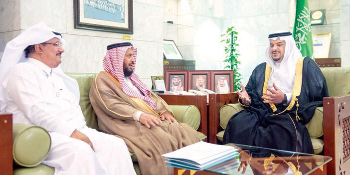   الأمير محمد بن عبدالرحمن يستقبل الرئيس التنفيذي للمؤسسة الخيرية لرعاية الأيتام
