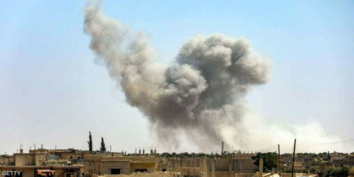 ثمانية قتلى جراء قصف النظام في المنطقة العازلة بإدلب 