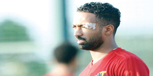  أحمد عبده تعرض للإصابة في مباراة التعاون