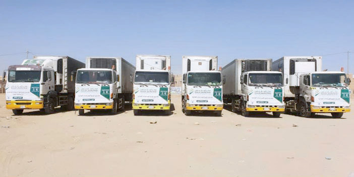  لقطات من توزيع المساعدات السعودية وتفقد الأعمال الإغاثية