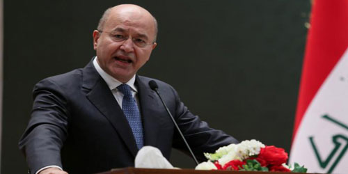 الرئيس العراقي يدعو إلى الإسراع بتشكيل الحكومة 