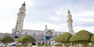 افتتاح مسجد قباء على مدار الساعة 