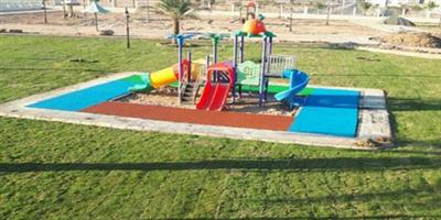 بلدية ثار تُعيد تحسين أكبر حديقة بالمحافظة 