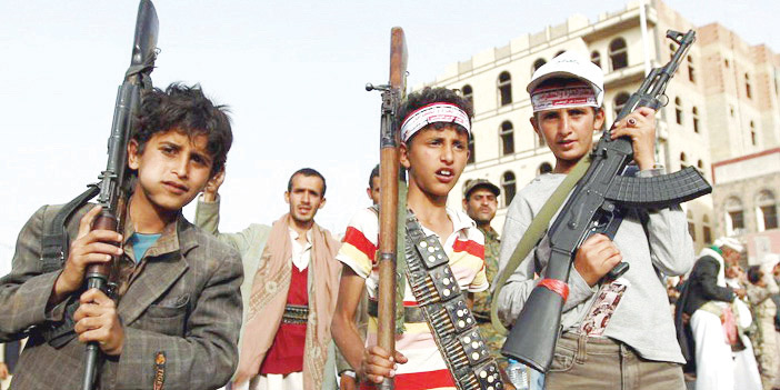  أطفال يمنيون جندتهم المليشيات الحوثية