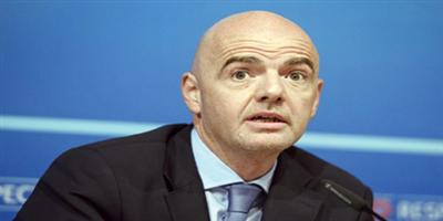 رئيس الفيفا: هناك مفاوضات لاستضافة الكويت مباريات كأس العالم 2022 