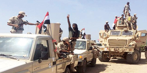 في هجوم للجيش الوطني جنوب اليمن 