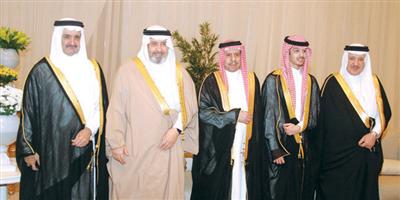 الأمير بندر بن نواف بن مساعد يحتفل بزواجه من كريمة عبدالعزيز آل إبراهيم 