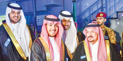 رعى حفل تخريج الدفعة 58 من طلاب جامعة الملك سعود 
