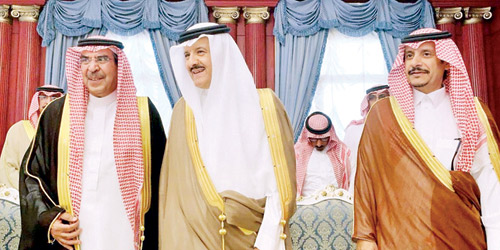  الأمير سلطان بن سلمان أثناء التكريم