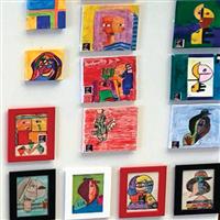 إبداعات بيكاسو تستلهمها صغيرات طالبات مدارس المناهج في الرياض 