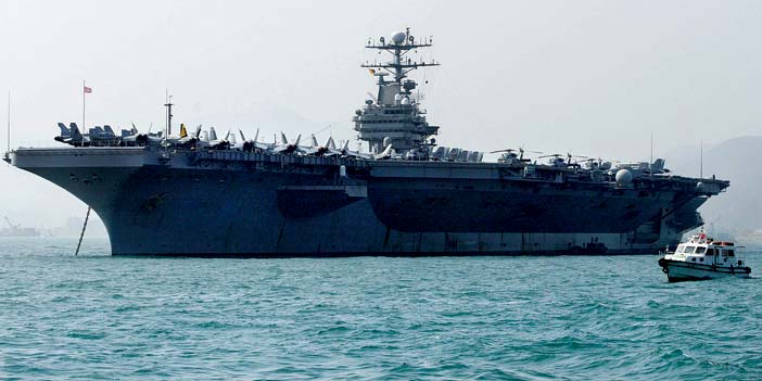 واشنطن تُرسل حاملة الطائرات USS إلى الشرق الأوسط.. وتهدد إيران 