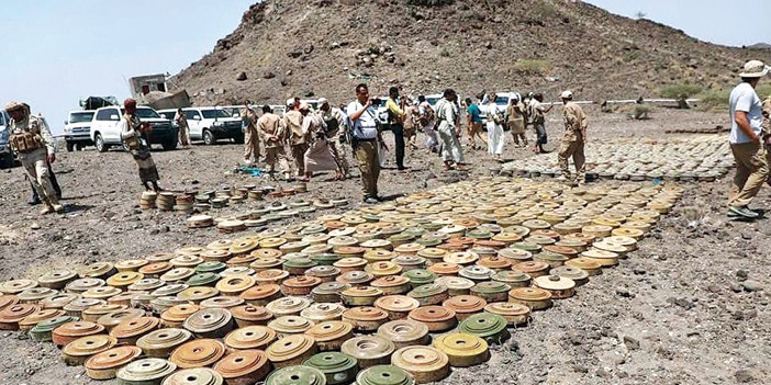 «مسام» يتمكن من انتزاع 1024 لغمًا في اليمن 