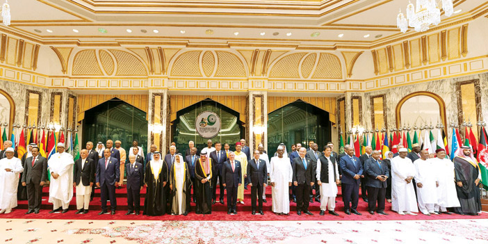 عقد مؤتمرًا صحفيًّا بمناسبة اختتام القمة الإسلامية 
