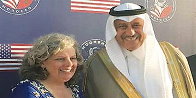 سفير خادم الحرمين لدى المملكة المغربية يحضر حفل استقلال الولايات المتحدة 