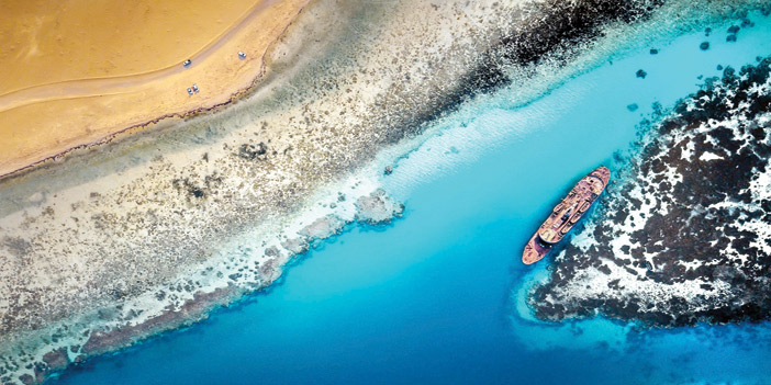  صورة لشاطئ الشعيبة من مجموعة ألوان السعودية للمصور محمد الثقفي