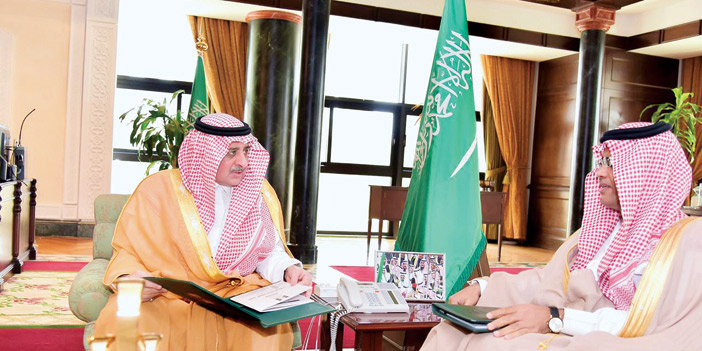 الأمير فهد بن سلطان يلتقي مدير جامعة تبوك 