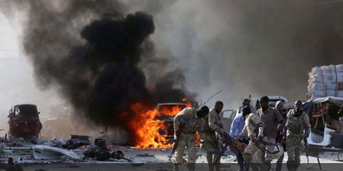 17 قتيلاً و28 جريحًا في تفجير الصومال 