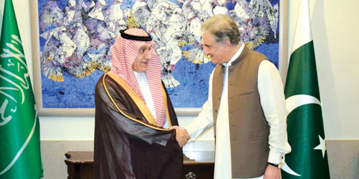 الشبانة استعرض مع وزير الخارجية الباكستاني تطوير العلاقات الثنائية في مختلف المجالات 