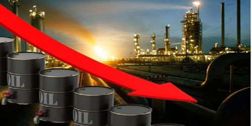انخفاض أسعار النفط بفعل مخاوف من ضعف الطلب 