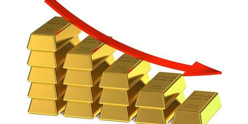 انخفاض أسعار الذهب مع ارتفاع الأسهم 